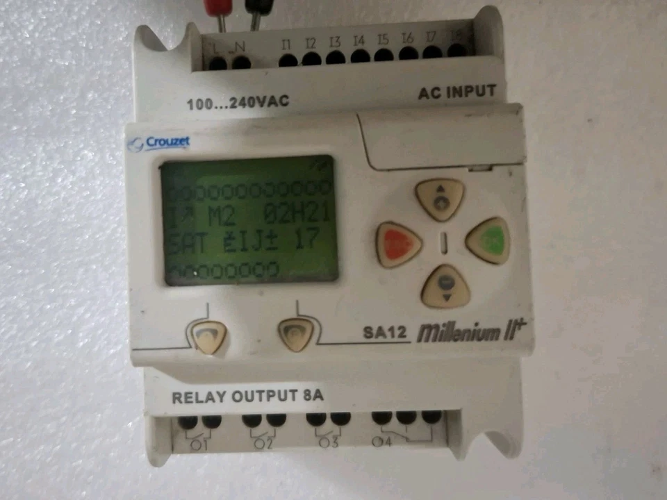 CROUZET MILLENIUM II SA12 RELAY OUTPUT 8A USED